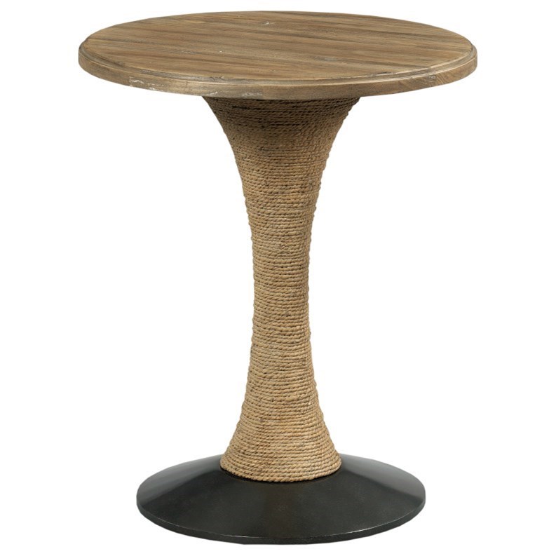Kincaid Furniture Modern 944916 Modern Rustic Round Solid Wood